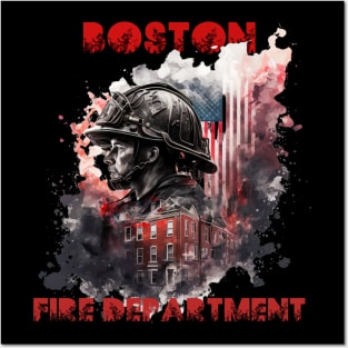Boston Fire Department Posters and Art